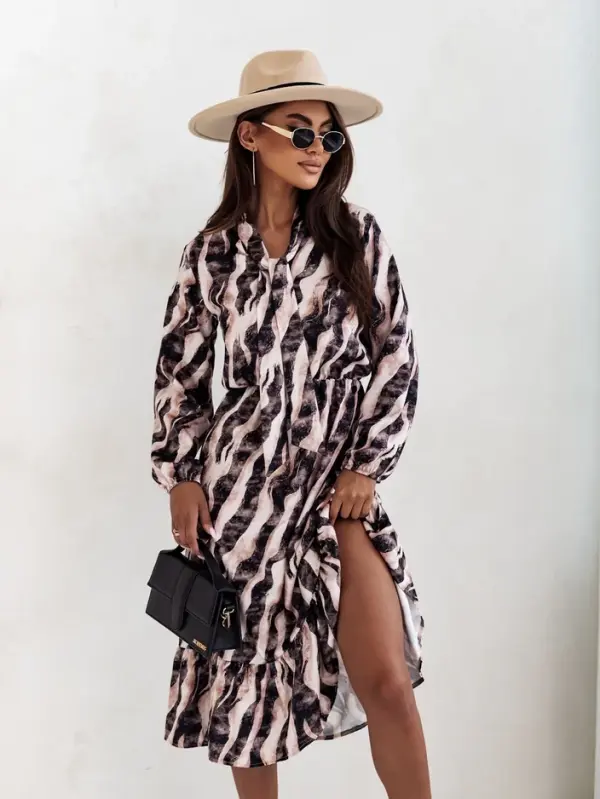 Resti Resti Women's midi dress with print