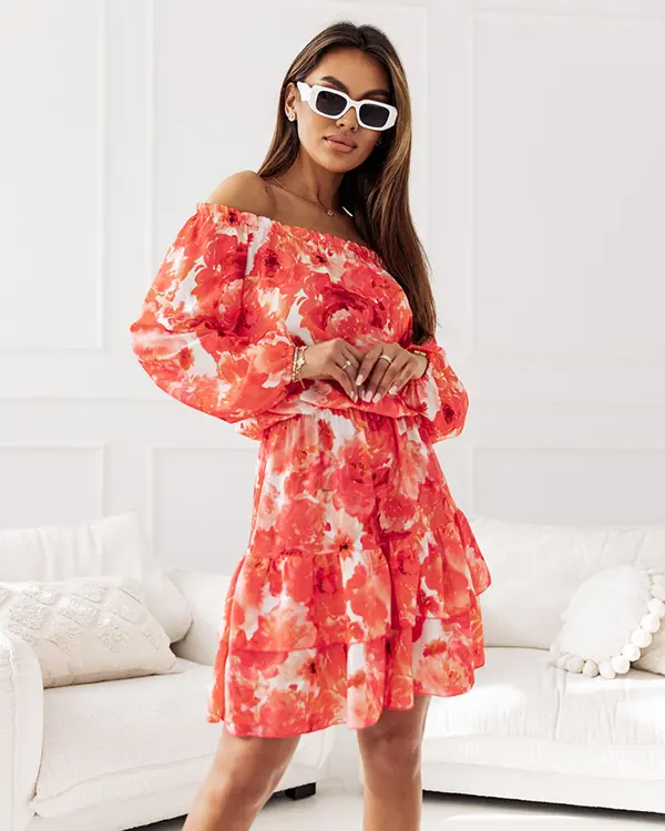 Resti Resti Women's mini a'la hiszpana floral dress