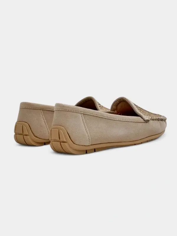 Resti Resti Women's moccasins with rhinestones Ezuess