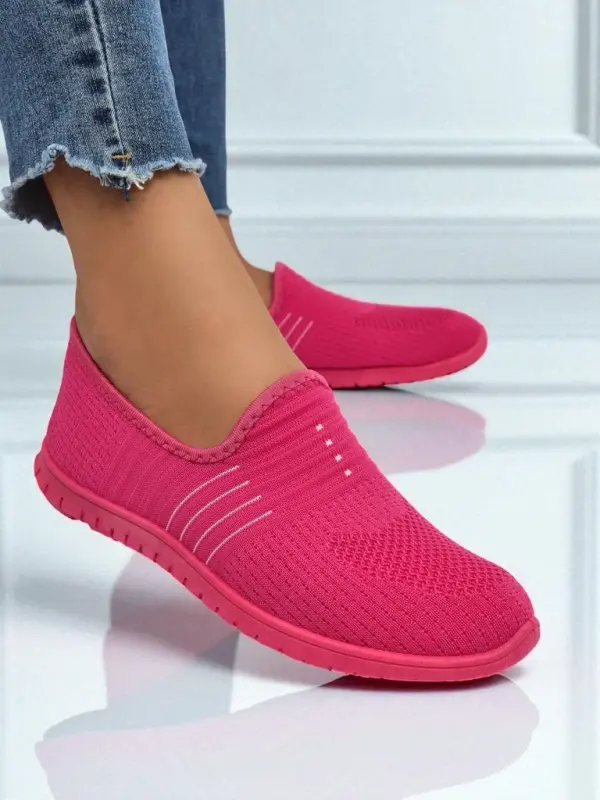 Resti Resti Women's Perseida moccasins comfortable orange fabric for spring and summer