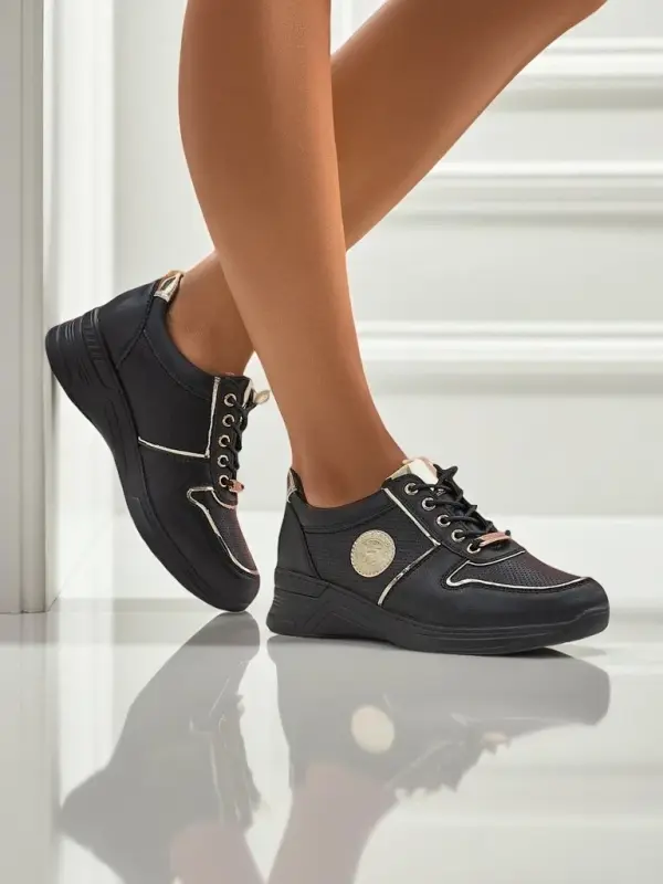 Resti Resti Women's Sneakers on a Low Wedge Carese