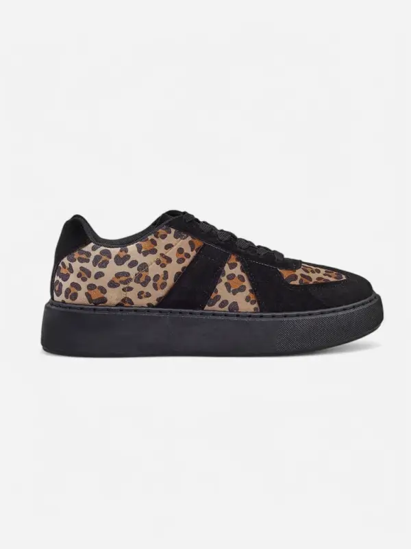 Resti Resti Women's sporty sneakers with a leopard print Big Cat
