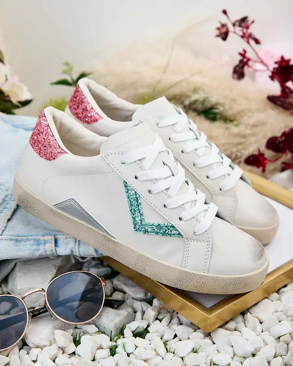 Resti Resti Women's sporty sneakers with embellishments Ginn