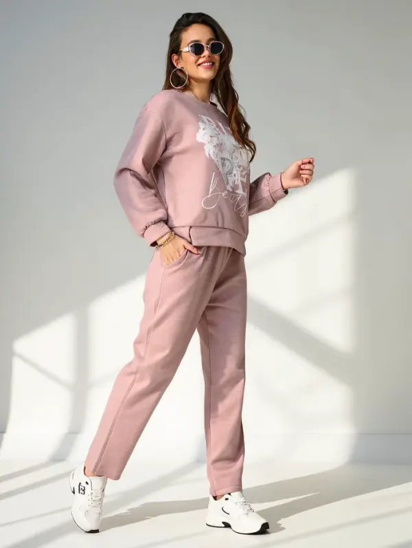 Resti Resti Women's viscose set with print