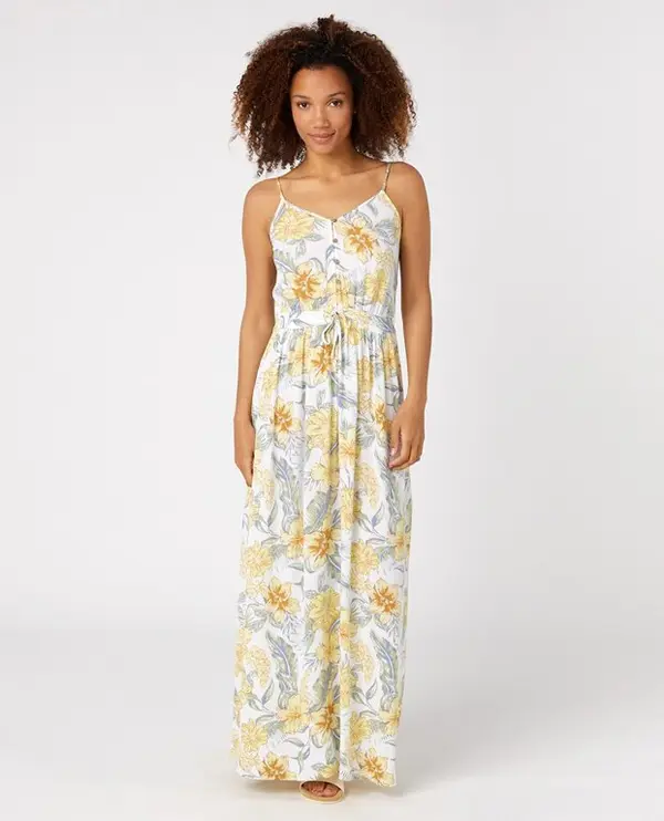 Rip Curl Rip Curl ALWAYS SUMMER LONG DRESS White dress