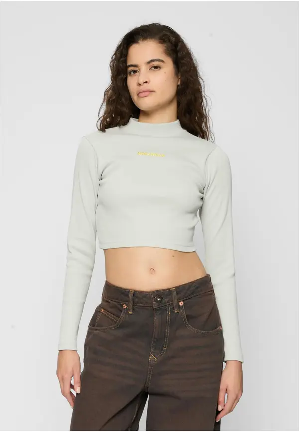 Rocawear Rocawear sivi kratki top dugih rukava