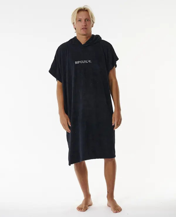 Rip Curl Ručník Rip Curl BRAND HOODED TOWEL Black/Grey
