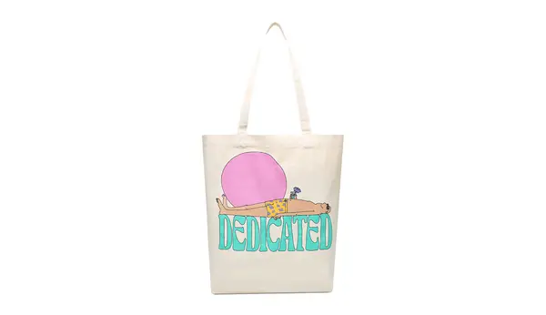 Dedicated Ruksaci i torbe - Dedicated Tote Bag Torekov Vacay Logo Off-White Krem