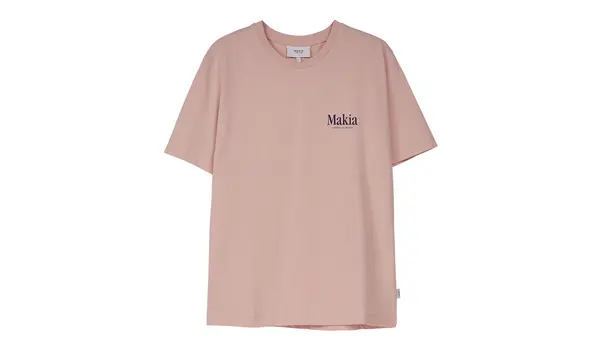 Makia Ružičasta majica s natpisom Makia Key