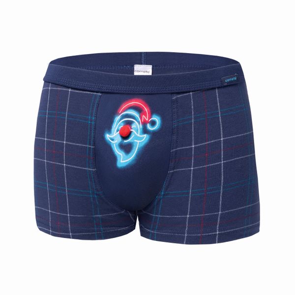 Cornette Santa Boxer Shorts 007/72 Navy Blue
