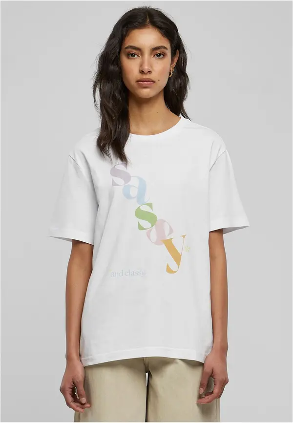 Mister Tee Sassy T-shirt white