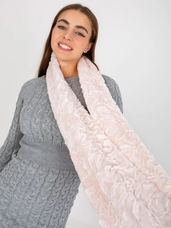 Factory Price Scarf-AT-KM-S-8253.18-light pink