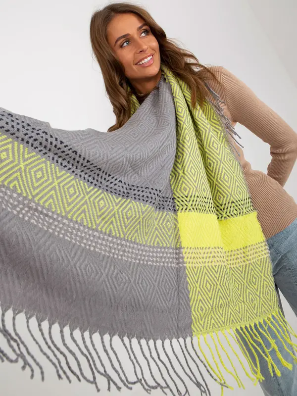 Factory Price Scarf-AT-SZ-2001-1.87-grey