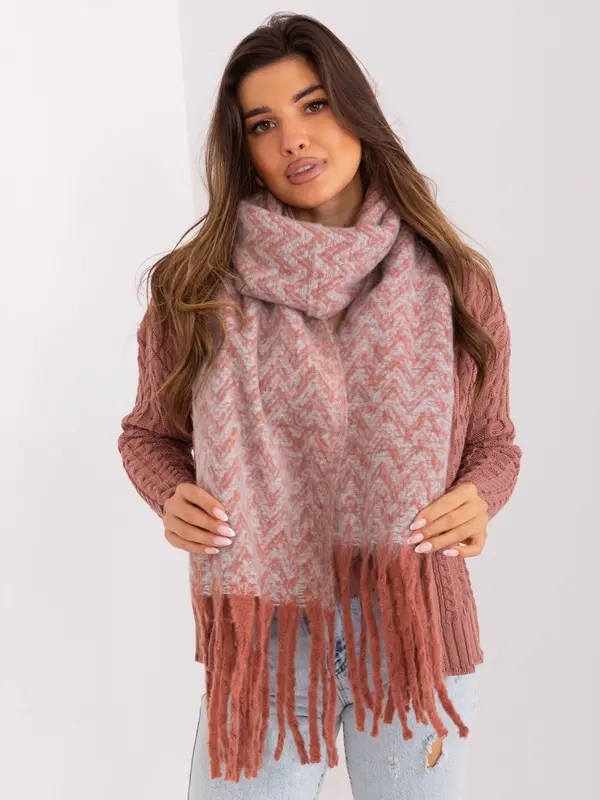 Wool Fashion Italia Scarf-AT-SZ-23125.75-dark orange