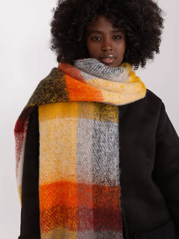 Wool Fashion Italia Scarf-AT-SZ-2313.31-orange