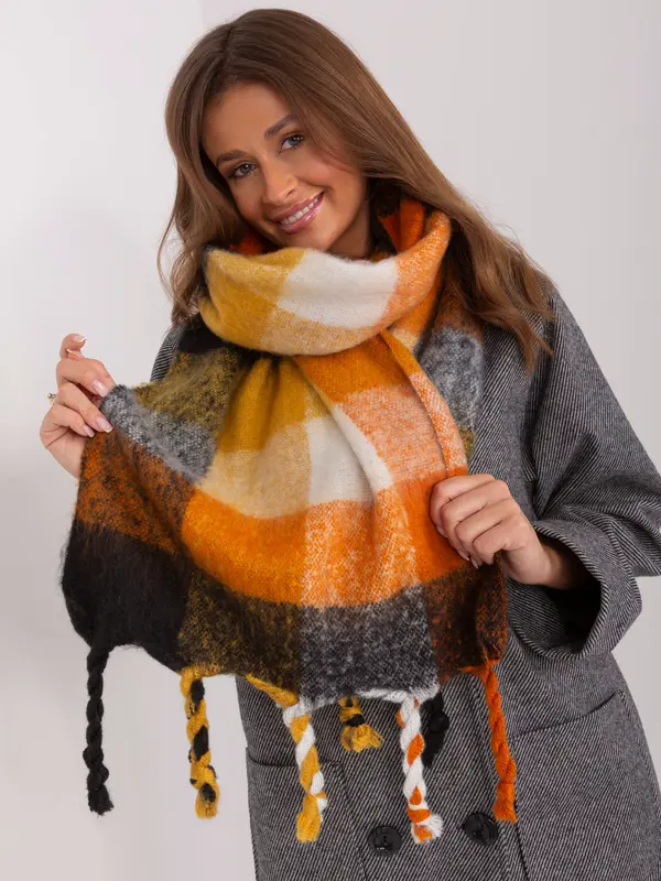 Wool Fashion Italia Scarf-AT-SZ-2313501.97-black
