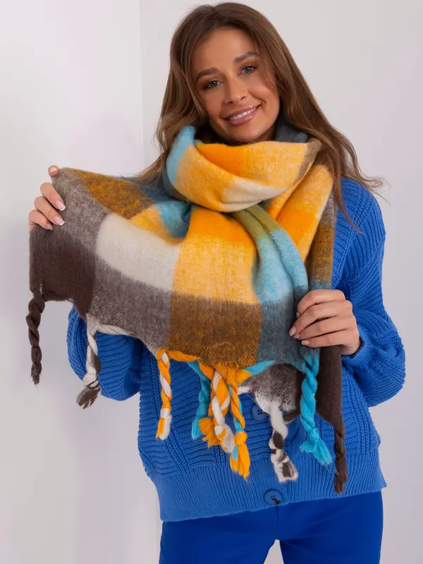 Wool Fashion Italia Scarf-AT-SZ-2313501.97-brown