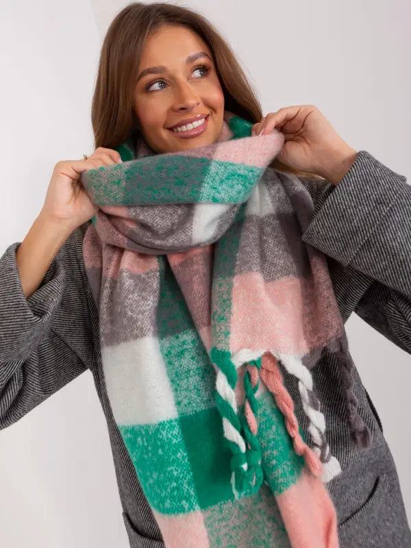 Wool Fashion Italia Scarf-AT-SZ-2313501.97-green