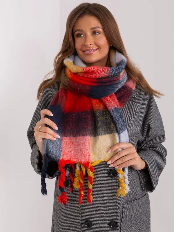 Wool Fashion Italia Scarf-AT-SZ-2313501.97-red