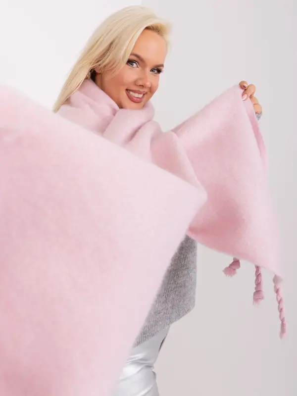 Wool Fashion Italia Scarf-AT-SZ-2313502.31P-light pink