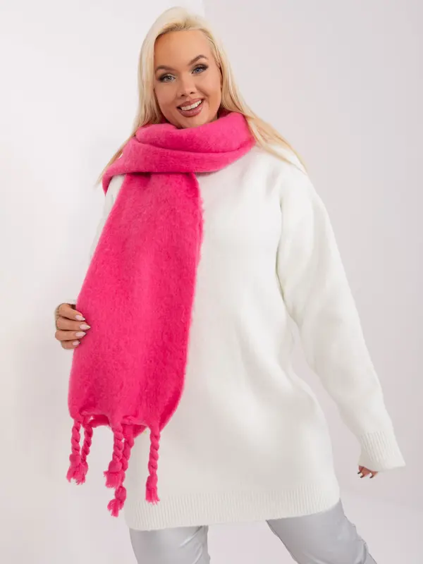 Wool Fashion Italia Scarf-AT-SZ-2313502.53P-dark pink