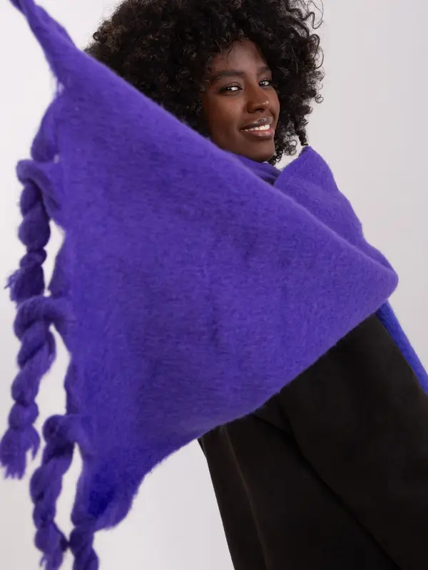 Wool Fashion Italia Scarf-AT-SZ-2313502.94P-dark purple