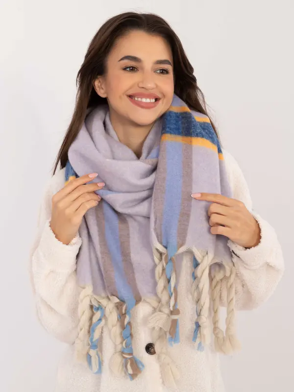 Wool Fashion Italia Scarf-AT-SZ-2315.33-light purple