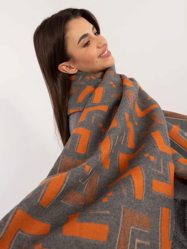 Wool Fashion Italia Scarf-AT-SZ-23158.32-gray