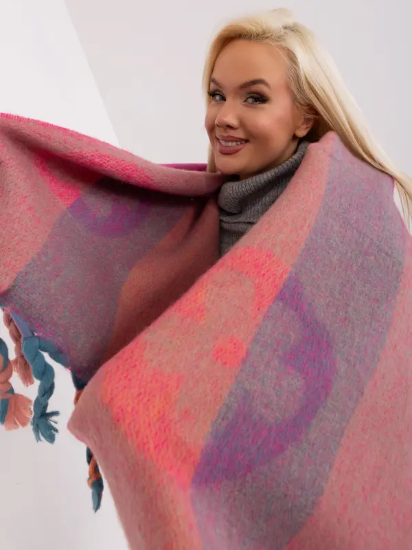 Wool Fashion Italia Scarf-AT-SZ-2316.79-fuchsia