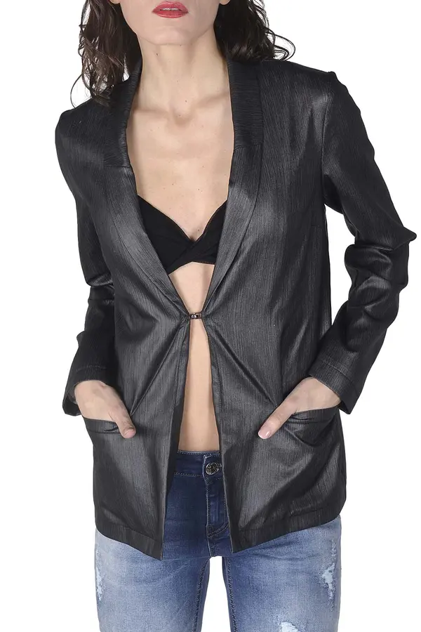 Sexy Woman Seksi ženska crna jakna