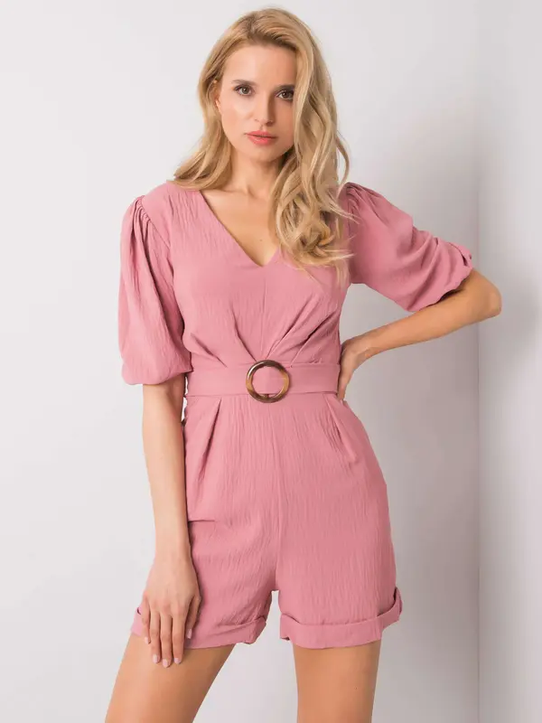 RUE PARIS Set-322-KMPL-1840.45-dark pink