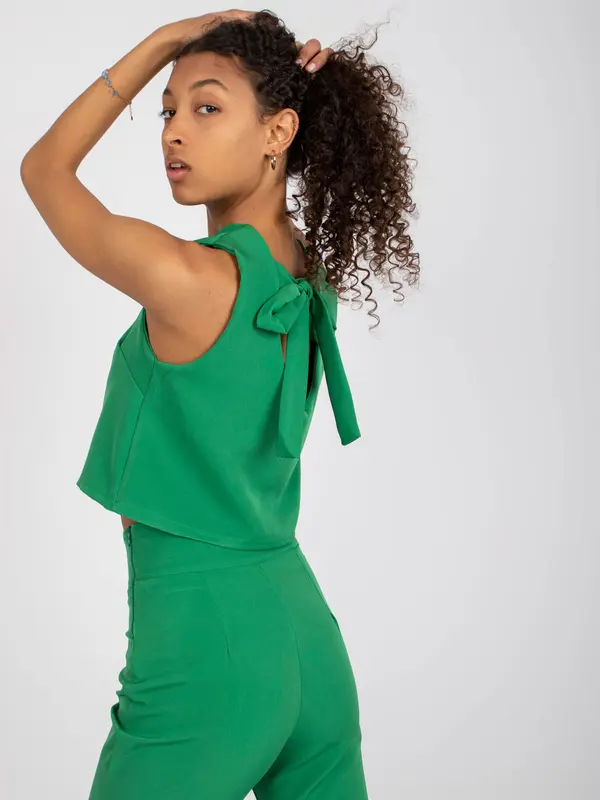 Italy Moda Set-DHJ-KMPL-6323.18-green