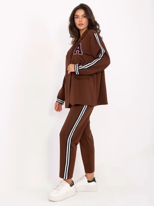 RUE PARIS Set-IT-KMPL-9721.15-brown