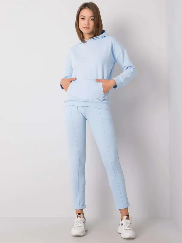 RUE PARIS Set-RV-KMPL-6707.85-light blue