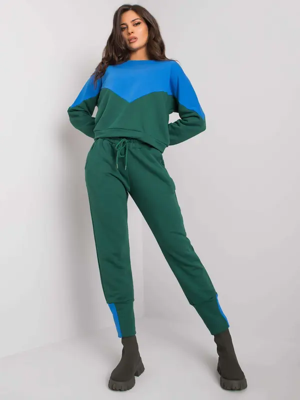 RUE PARIS Set-RV-KMPL-7008.31X-dark green