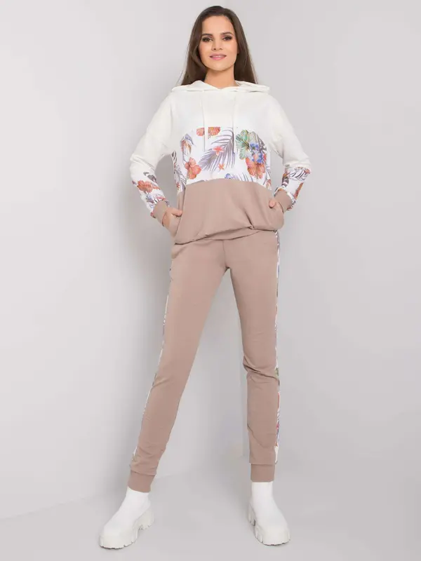 RUE PARIS Set-RV-KMPL-7356.82-white-beige