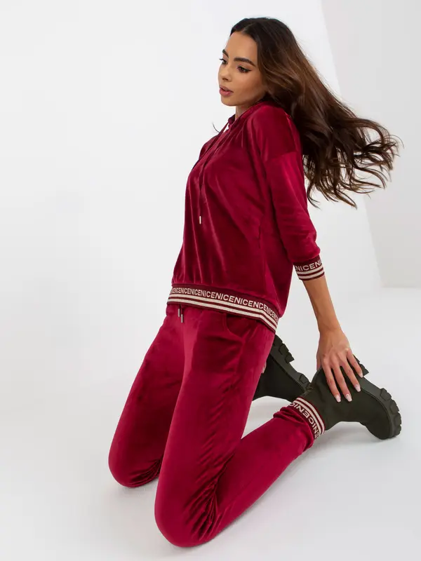 RELEVANCE Set-RV-KMPL-8286.40-burgundy