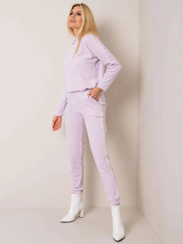 RUE PARIS Set-WN-KMPL-2008.18X-light purple