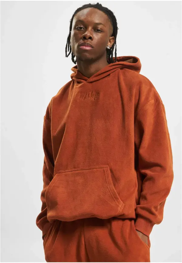 Just Rhyse Sherpa Hoody whitesand