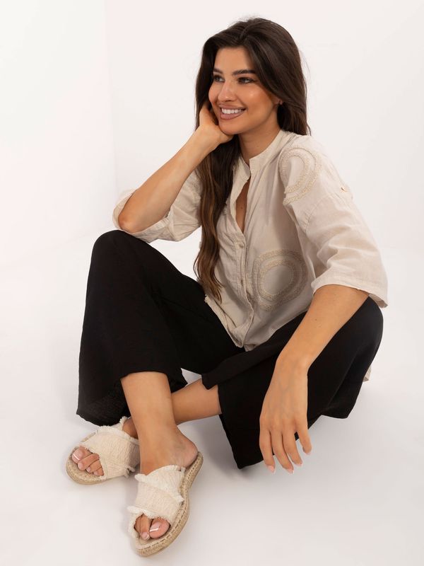 Italy Moda Shirt-DHJ-KS-11670.22-beige