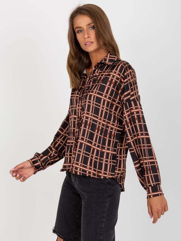 City Donna Shirt-EM-KS-3292.69P-black-beige