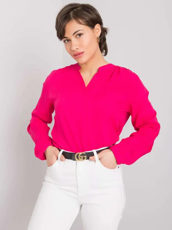 RUE PARIS Shirt-EO-KS-1431.98-fuchsia