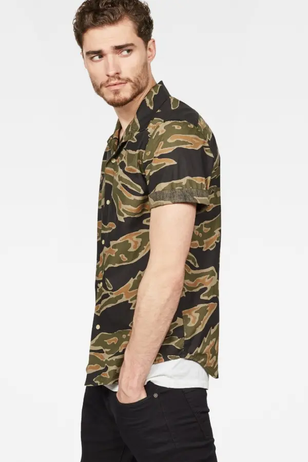 G Star Shirt - G-STAR Bristum utility clean service shirt multicolor