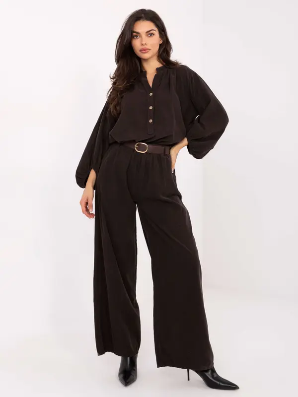 Italy Moda Shirt-IT-KS-233607.63-dark brown