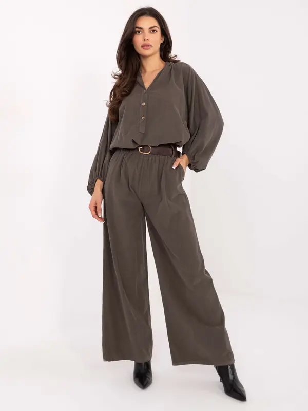 Italy Moda Shirt-IT-KS-233607.63-dark khaki