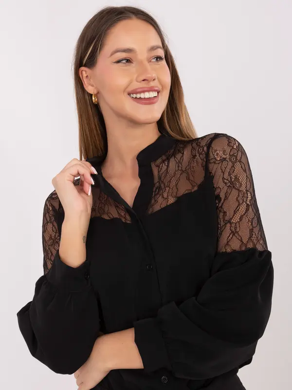 Italy Moda Shirt-MI-KS-3281.65-black