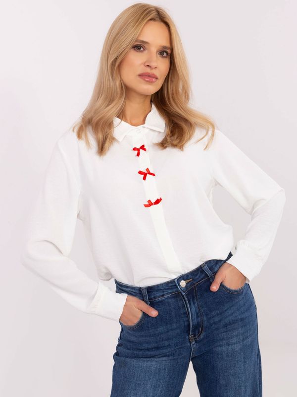 Italy Moda Shirt-MI-KS-91540.59P-ecru