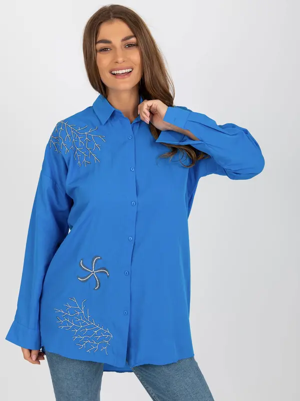 Factory Price Shirt-TO-KS-7005.26P-dark blue