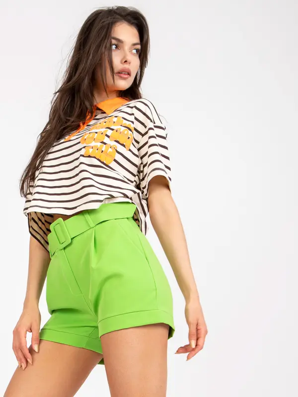 Italy Moda Shorts-DHJ-SN-15776.01P-light green
