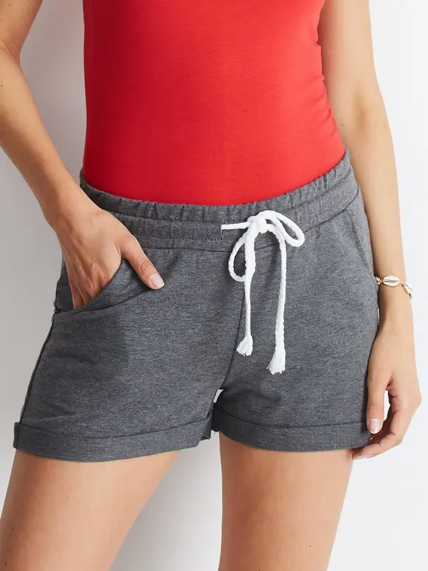 BASIC Feel Good Shorts-RV-SN-4946.85P-dark gray
